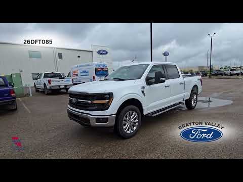 2026 Ford F-150 XLT in White for sale at Drayton Valley Ford in Drayton Valley, AB