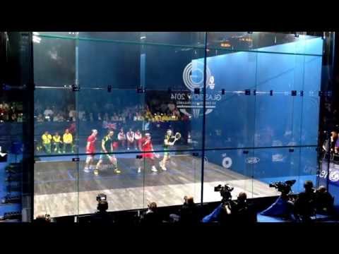 Men's Doubles Squash - Aus vs Eng - Gold Medal Match - Commonwealth Games