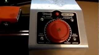 Home made tyre truer for slot cars