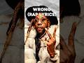 Rap Lyrics That Make NO Sense