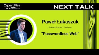 Paweł Łukaszuk: Passwordless Web