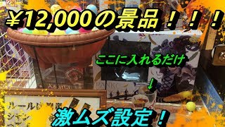 【神回！クレーンゲーム！】 難易度MAX!? ￥12,000相当のフィギュア、レム ウェディングVer.を奇跡の一撃を目指してゲットしてみる