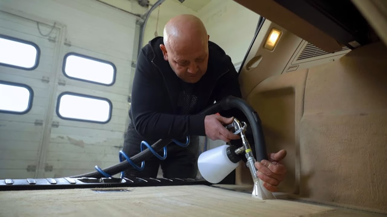 Test nowego pistoletu do prania tapicerki! 101_Gadżetów