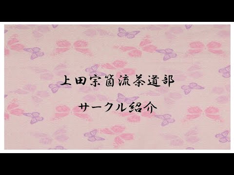 保健福祉学科 サークル紹介（茶道サークル）