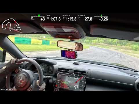 Toyota GR86 Sosnová 1:07,03