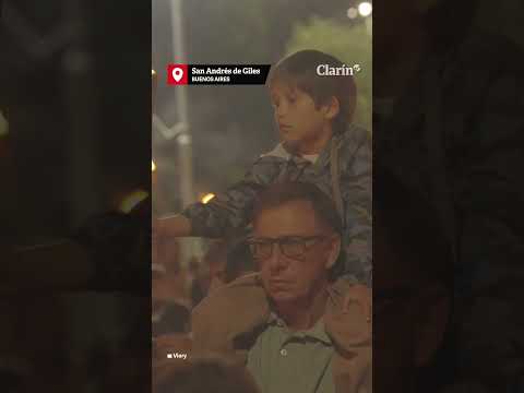 Marcha con antorchas por Malvinas en San Andrés de Giles