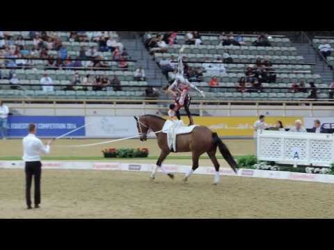 KCM vaultinghorses Bram , Lukas Wacha & Jasmin Linder Pas de Deux Al Shaqab, Doha, Qatar