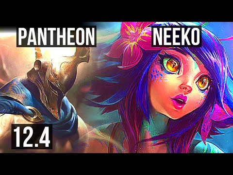 PANTH vs NEEKO (MID) | 4.2M mastery, 1/1/7, 600+ games | KR Diamond | 12.4