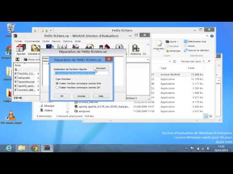 comment reparer archive rar corrompue