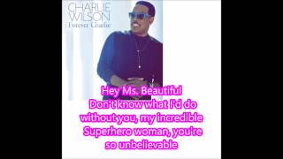 charlie wilson somebody loves you lyrics