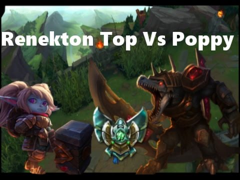 Lol Ranked Top Renekton Vs Poppy Commentary