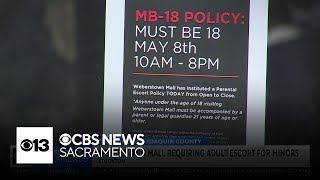Stockton's Weberstown Mall temporarily requires adult escort for minors