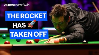 Ronnie O’Sullivan goes through the gears to secure a lead over David Gilbert | Eurosport Snooker