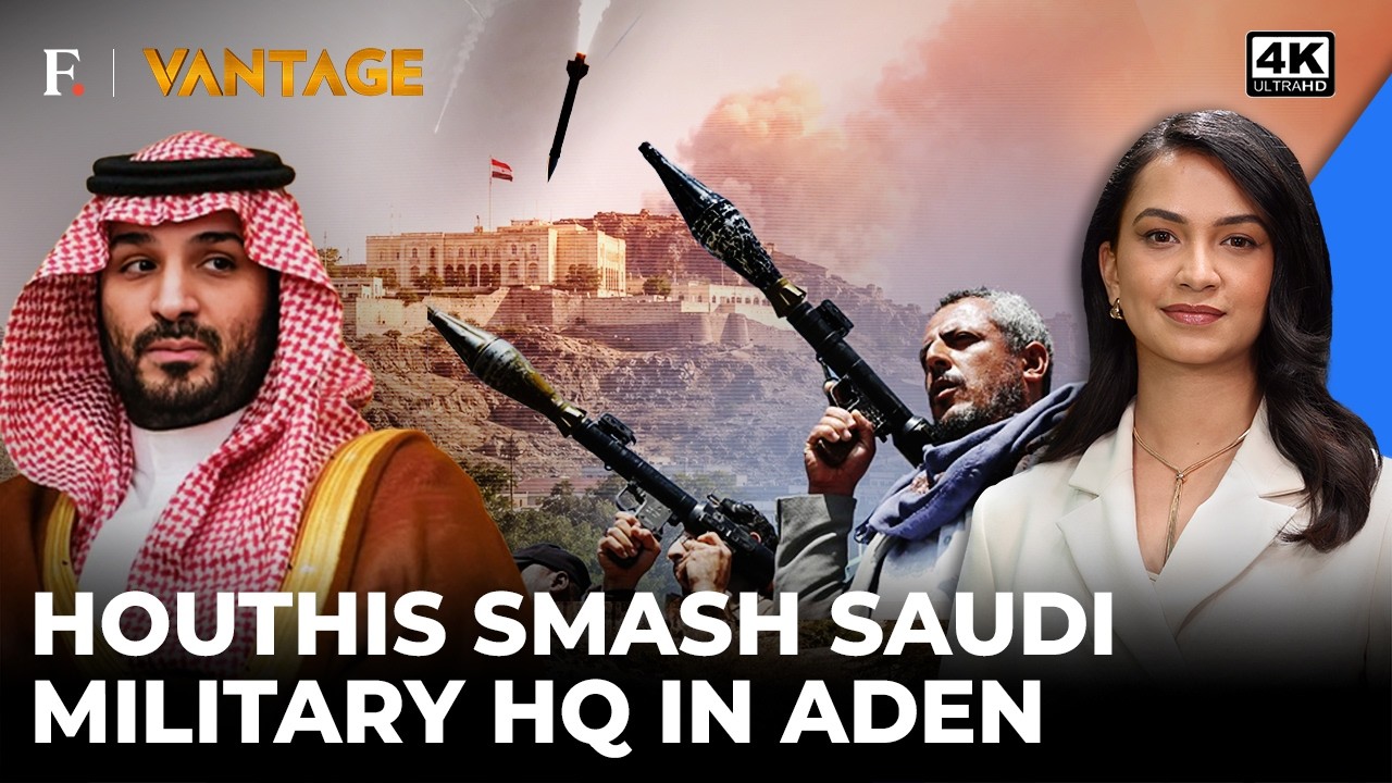 Houthis Decimate Saudi HQ In Aden; Command Centre Comes Down Crashing As War Intensifies | Vantage