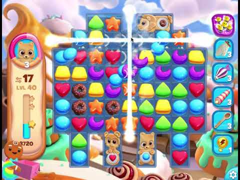 Cookie Jam Blast Level 40 - 3 stars