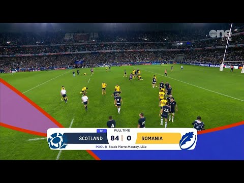 Scotland 84-0 Romania | Full-time scenes and studio reaction!