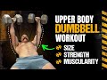 INTENSE Dumbbell Push Pull Workout Hits ENTIRE Upper Body | Coach MANdler