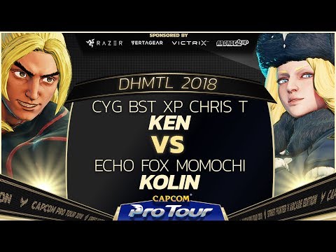 CYG BST XP Chris T (Ken) vs Echo Fox Momochi (Kolin) - DH Montreal 2018 Pools - SFV - CPT 2018