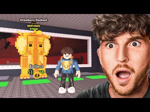 Strawberry Elephant Spawned In My Game..