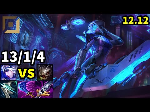 Ashe ADC vs Kog'Maw - KR Master | Patch 12.12