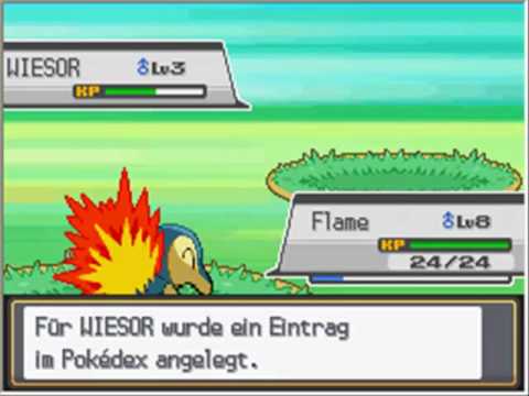 Pokemon Soul Silver German Walkthrough Part 5 - Auf den Weg zur nächsten Stadt machen