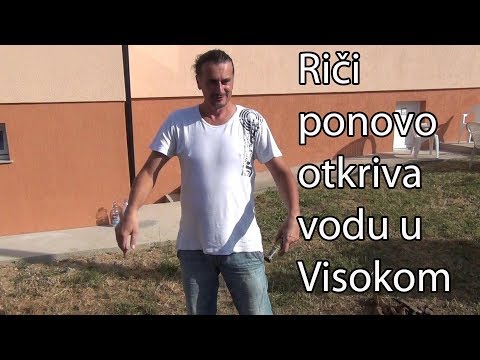 Pronalazenje vode u B i h - Visoko - Riči Bosansko Balkanski tragač za pod. vodama