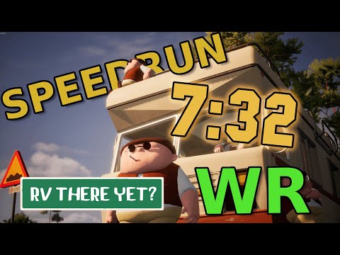 RV There Yet Speedrun in 7:32 (8:17 RTA) - Former World Record (Massive Improvement)