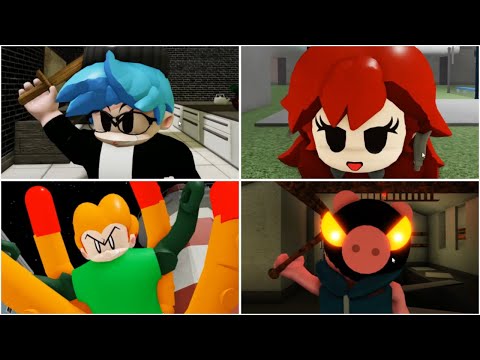 ROBLOX PIGGY NEW FNF JUMPSCARES - Roblox Piggy Book 2 rp