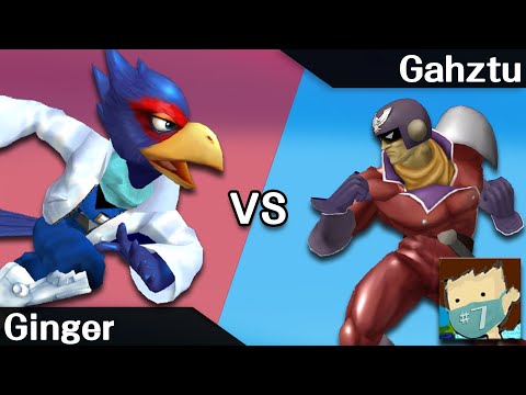 Untitled #7 - Ginger (Falco) vs Gahtzu (Captain Falcon) - Melee Losers Semis