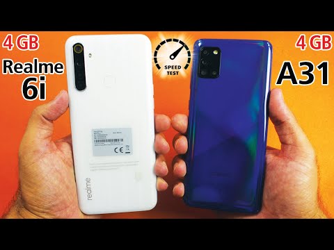 Realme 6i vs Samsung Galaxy A31 Speed Test & Comparison!