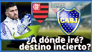 ¿ A dónde iré? ¿ Destino incierto? Útilmas noticias del arquero Seguistin Rossi, Boca Juniors