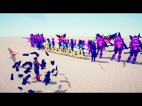 DARK PEASANT + SUPER PEASANT VS MODDED UNITS - Totally Accurate Battle Simulator TABS