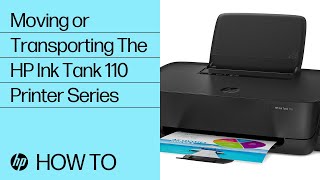 Unbox and Set Up the HP Ink Tank 110 Printer Series