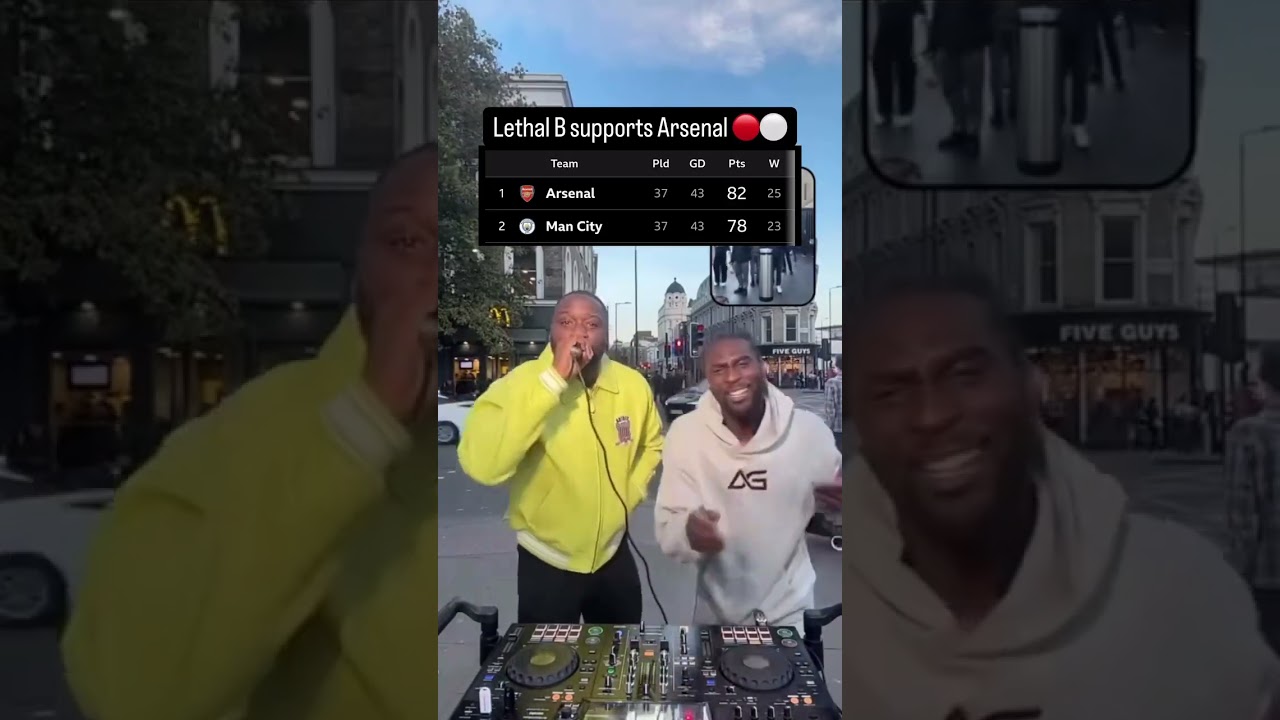 lethalbizzle supports Arsenal 🔴⚪️🏆#djagonline #teamag #ukdj #tiktokdj #djlife AG Fest 2026 -