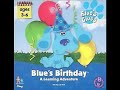 Blues Big Birthday Clear Instrumental
