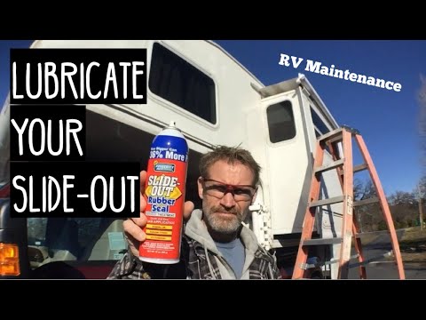 How To Maintain Your Slide Out.  Thetford Slideout Seal Conditioner