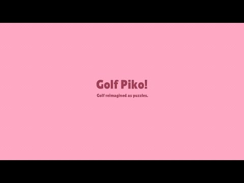 Golf Piko – A Minimal Puzzle Golf Experience | iOS Game Trailer - YouTube