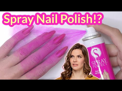 Spray On Nail Polish – Will It Work!? Nail Tech Review