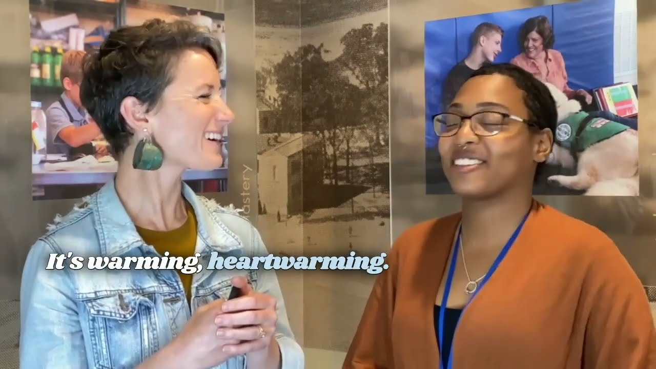 Conversation with Superwoman Michaela H., St. Joseph's Villa advisor and The Giving Wall partner.