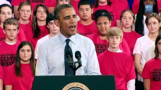preview picture of video 'Obama: Missouri Education Experiment Should Be Model For Nation'
