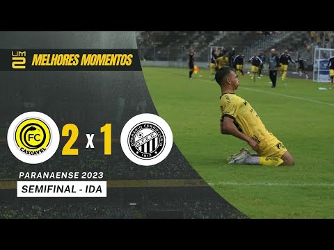 CASCAVEL 2x1 OPERÁRIO - MELHORES MOMENTOS - PARANAENSE 2023