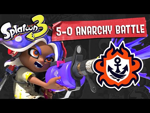 Going 5-0 in My FIRST Anarchy Battle Series | Splatoon 3