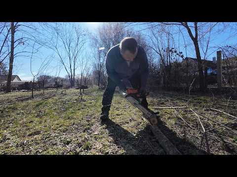 #vlog Думали будет легко? Наш способ заработать в Сербии. Измельчитель веток приносит доход.