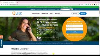 QLink Wireless - Unlimited Data, Text, & Phone Calls FOR LIFE! Use Your Phone or One of Their's