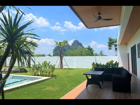 Newly Built and Fully Furnished 3 Bedroom Pool Villa for Sale in Ao Nang - Amazing Krabi Mountain Views