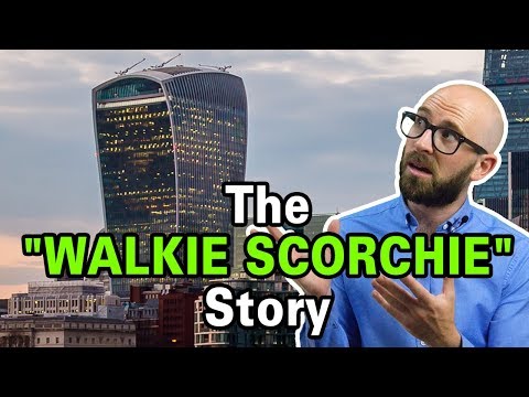 Melting Cars: The "Walkie Scorchie" Building