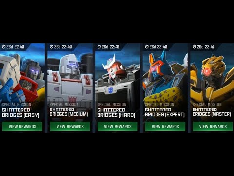 Transformers: Forged to Fight - Shattered Bridges Special Mission [Story]