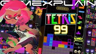 Tetris 99's Splatoon Theme Gameplay Trailer (5th Maximus Cup)