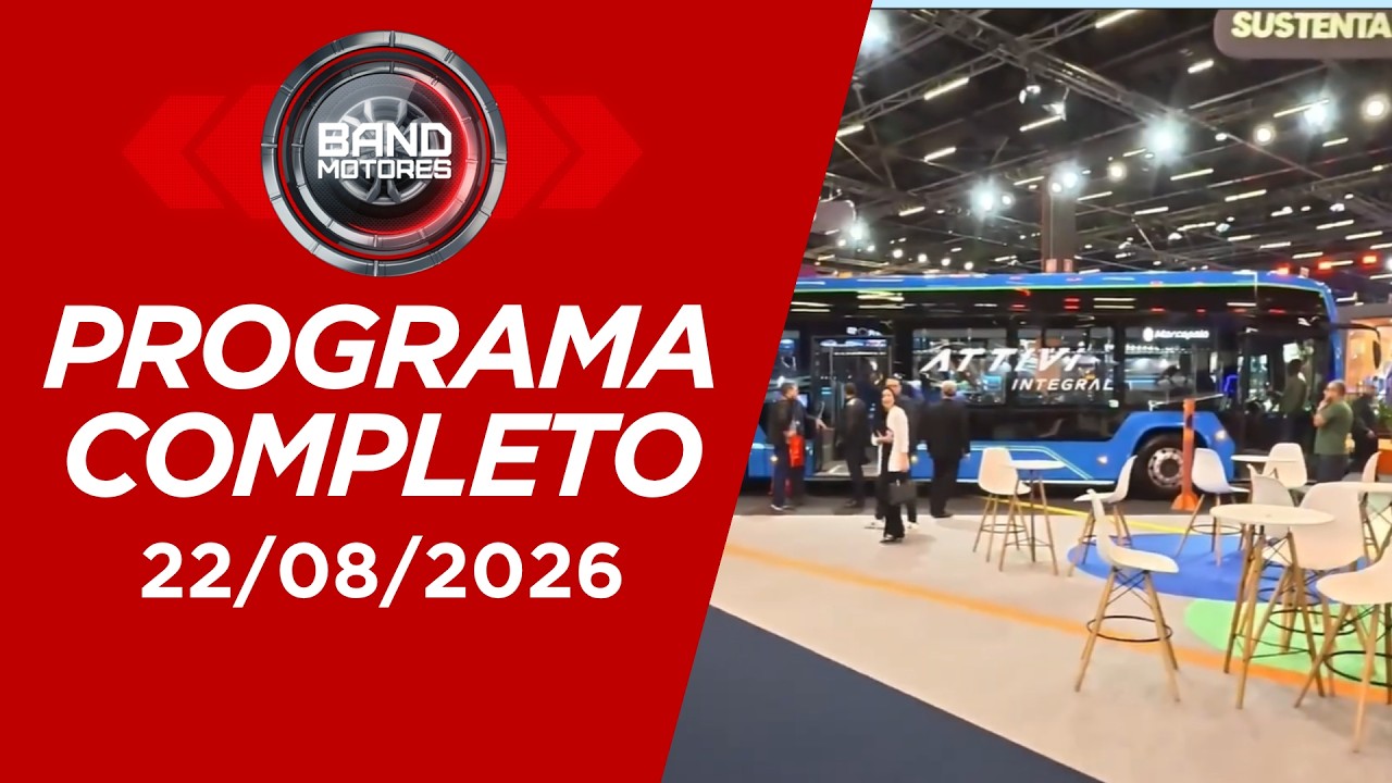 Band Motores | Programa Completo 22/08/2026