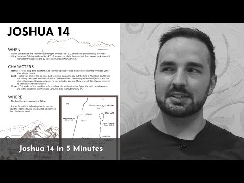 Joshua 14 Summary: 5 Minute Bible Study